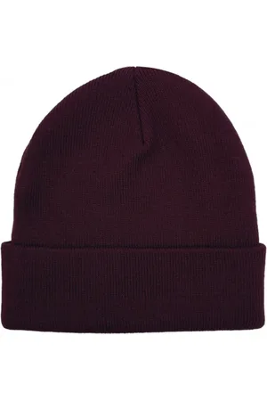 Huf Tilbehør, unisex, Rød, ONE SIZE, Uld, Herre Akryl Beanie Hat