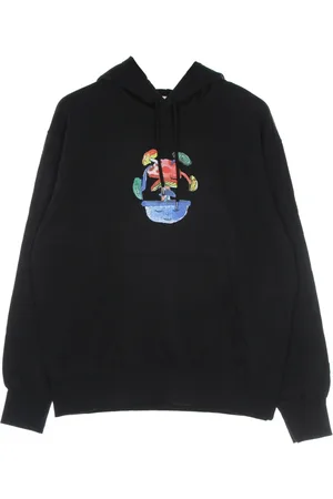 Element Sweathshirts & Hoodies, Herre, Sort, L, Bomuld, Pop Shrooms Hættetrøje Sort