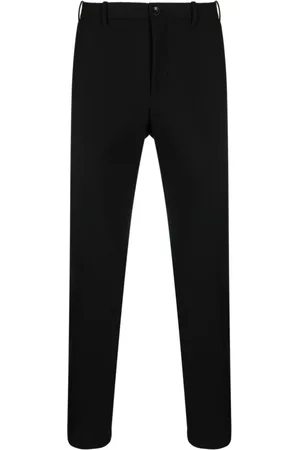 Incotex Bukser, Herre, Sort, M, Uld, Sort Chino Bukser