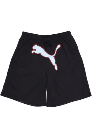 PUMA Sport, Dame, Sort, S, Polyester, Mesh Basketball Shorts Dua Lipa Sort