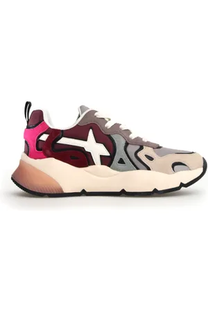 W6YZ Sko, Dame, Flerfarvet, 41 EU, Bomuld, Fantasia Sneakers til Kvinder