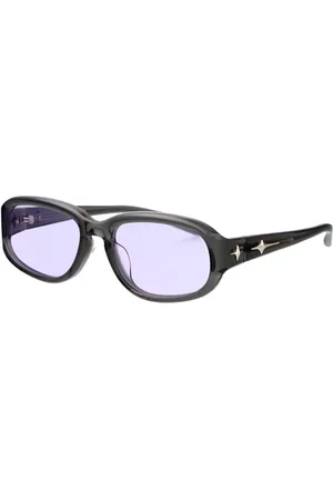 Gentle Monster Tilbehør, unisex, Grå, 55 MM, Uld, Stilfulde RNA Solbriller til Modeentusiaster