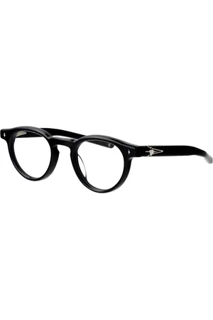 Gentle Monster Tilbehør, unisex, Sort, 46 MM, Uld, Stilfulde Optiske Briller til Forhøjet Look