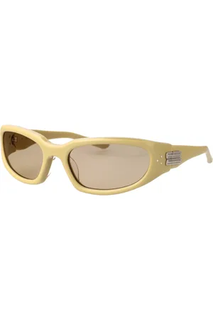 Gentle Monster Tilbehør, unisex, Gul, 61 MM, Uld, Stilfulde Memento Solbriller til dig