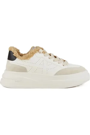 Ash Sko, Dame, Hvid, 40 EU, Uld, Pels Impuls Sneakers med Teddy Foring