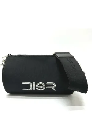 Dior Pre-owned, Herre, Sort, ONE SIZE, Uld, Pre-owned Laeder dior-tasker