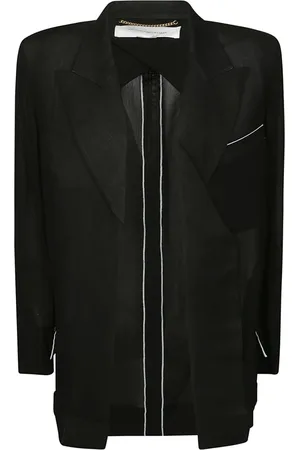 Victoria Beckham Jakke, Dame, Sort, S, Elegant Blazer til Kvinder