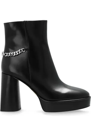 Michael Kors Sko, Dame, Sort, 40 EU, Uld, Platform ankelstøvler Carlisle