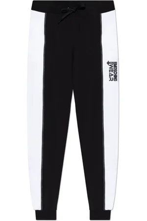 Moschino Bukser, Herre, Sort, XS, Sweatpants fra undertøjslinjen