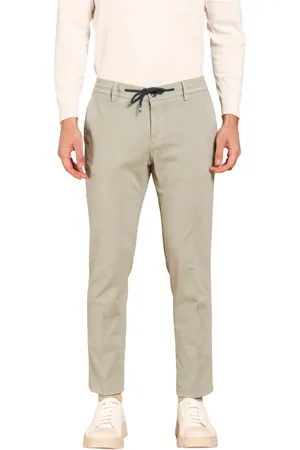 Masons Bukser, Herre, Grå, 2XL, Bomuld, Slim Fit Jogger Chino Bukser