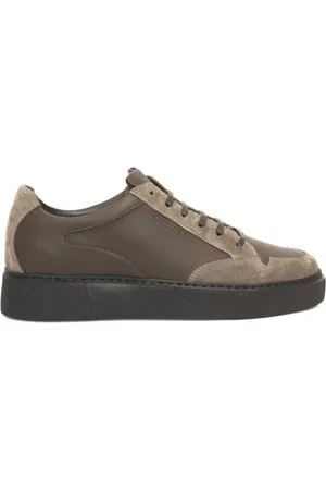 Cerruti 1881 Sko, Herre, , 41 EU, Læder, Læder Sneakers med Gummisål