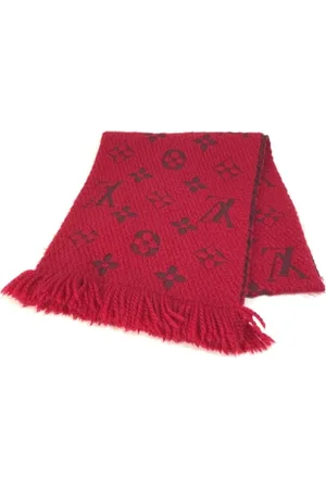 LOUIS VUITTON Pre-owned, Dame, Rød, ONE SIZE, Uld, Pre-owned Uld trklaeder