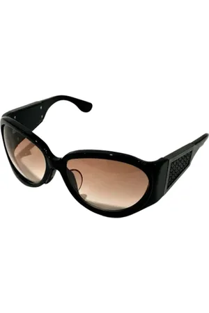 Bottega Veneta Pre-owned, Dame, Sort, ONE SIZE, Tyl, Pre-owned Stof solbriller