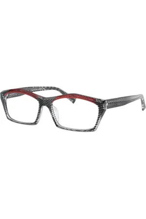ALAIN MIKLI Tilbehør, unisex, Sort, ONE SIZE, Erwan Crystal /Red Briller