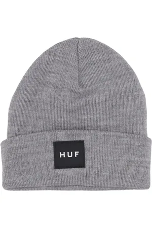 Huf Tilbehør, Herre, Grå, ONE SIZE, Uld, Grå Beanie Hat Sæt