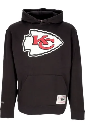 Mitchell & Ness Sweathshirts & Hoodies, Herre, Sort, L, Bomuld, Kansas City Chiefs Logo Hoodie