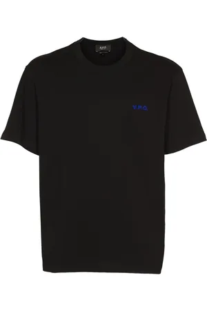 A.P.C. Top, Herre, Sort, S, Bomuld, Sort T-shirt og Polo Box VPC