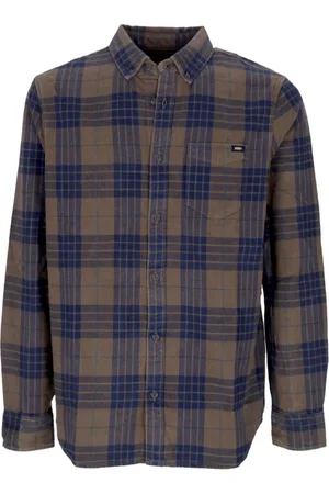 Vans Skjorte, Herre, Flerfarvet, XL, Bomuld, Herre Flannel Langærmet Skjorte