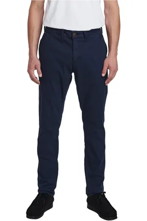 Gabba Bukser, Herre, Blå, W31 L30, Bomuld, Paul K3280 Dale Chino Jeans
