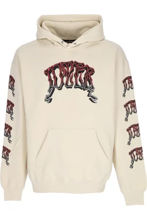 IUTER Sweathshirts & Hoodies, Herre, , XS, Bomuld, Creme Stoner Hoodie med Kængurulomme
