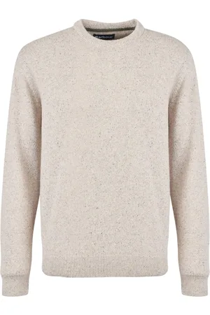 Barbour Strik, Herre, , XL, Uld, Shetland Uld Rundhals Sweater