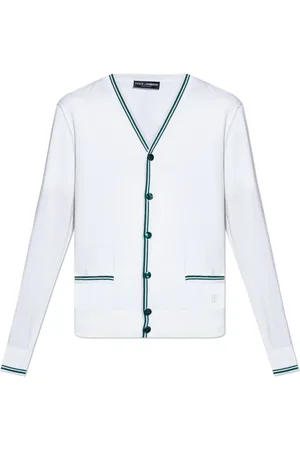 Dolce & Gabbana Strik, Herre, Hvid, S, Silkekortigan