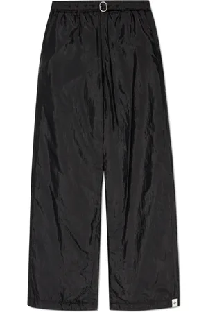 Jil Sander Bukser, Herre, Sort, W36, Bukser med bælte