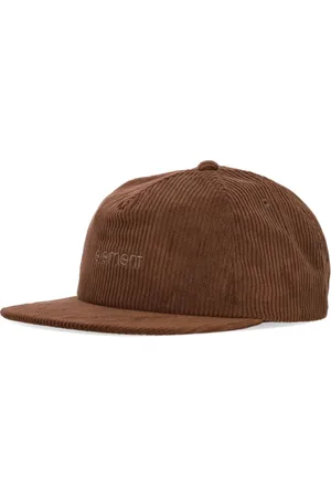 Element Tilbehør, unisex, Brun, ONE SIZE, Polyester, Flad Skygge Lodge Kasket Fløjl A-Frame