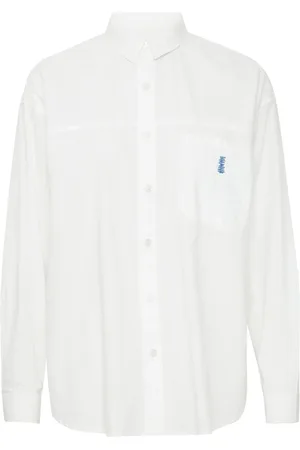 Ball Bluser & Skjorter, Dame, Hvid, XL, Hvid Skjortebluse med Lomme