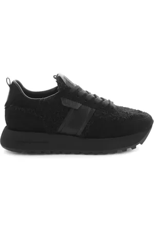 Kennel & Schmenger Sko, Dame, Sort, 38 1/2 EU, Læder, Sporty Sort Læder Sneakers