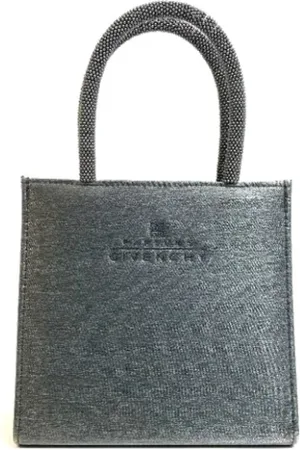 Givenchy Pre-owned, Dame, Grå, ONE SIZE, Tyl, Pre-owned Stof hndtasker