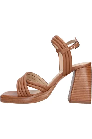 Emanuélle vee Sko, Dame, Brun, 37 EU, Læder, Sandalbrune