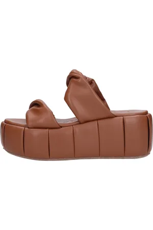 THEMOIRÈ Sko, Dame, Brun, 38 EU, Med hæl brun