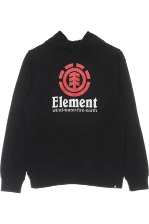 Element Sweathshirts & Hoodies, Herre, Sort, XS, Bomuld, Sort letvægts hættetrøje