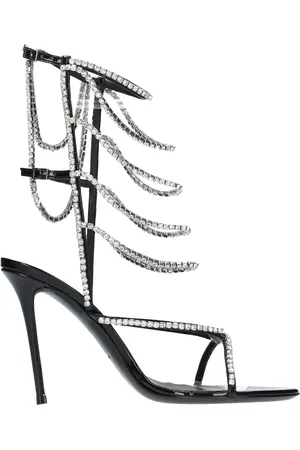 Giuseppe Zanotti Sko, Dame, Sort, 37 EU, Læder, Sandal Sort