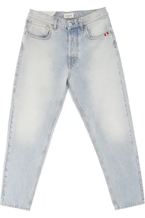AMISH Jeans, Herre, Blå, W34, Denim, Klassiske knæ denim herrejeans