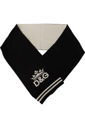 Dolce & Gabbana Tilbehør, Herre, Sort, ONE SIZE, Cashmere, Elegant Cashmere Herresjal