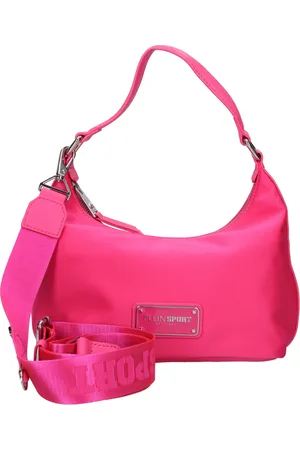Philipp Plein Taske, Dame, Lyserød, ONE SIZE, Uld, Tasker.. Fuchsia