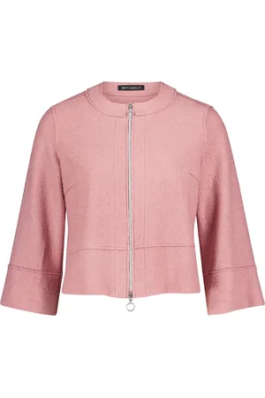 Betty Barclay Jakke, Dame, Lyserød, L, Uld, Elegant Blazer med Lommer