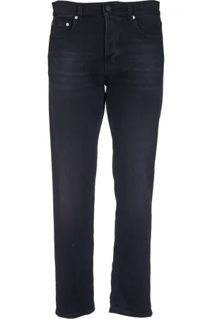 haikure Jeans, Herre, Sort, W32, Bomuld, Slim Fit Sorte Jeans Tokyo City
