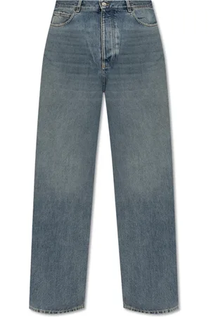 Balenciaga Jeans, Herre, Blå, S, Bomuld, Jeans med logo