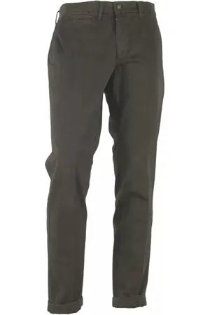 Made in italia Bukser, Herre, Brun, 4XL, Moderne Bukser til Mænd