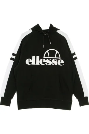 Ellesse Sweathshirts & Hoodies, Herre, Sort, XL, Uld, Sort Letvægts Hættetrøje Hoodie