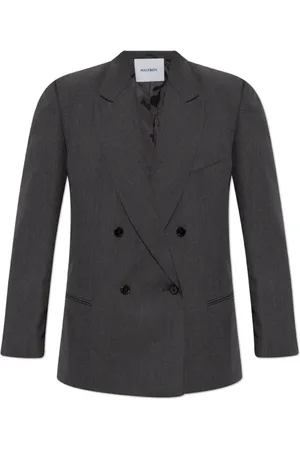 Halfboy Jakke, Dame, Grå, XS, Uld, Uldblazer