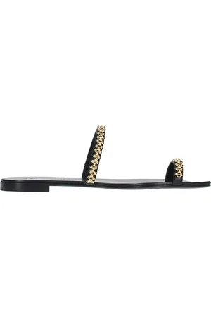 Giuseppe Zanotti Sko, Dame, Sort, 36 EU, Læder, Sandal Sort