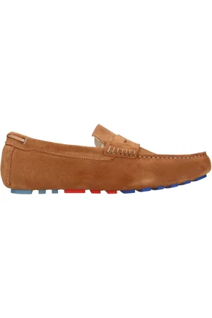 Fluchos Sko, Herre, Brun, 43 EU, Flade sko Brun