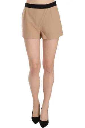 Costume National Shorts, Dame, , S, Uld, Elegant Mini-Shorts med Medium Talje