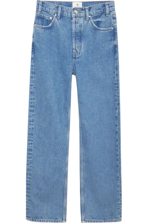 ANINE BING Jeans, Dame, Blå, W27, Bomuld, Vintage Blå Boyfriend Jeans