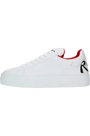 Rochas Sko, Dame, Hvid, 38 EU, Læder, Sneakers Hvid