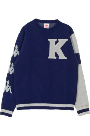 Kappa Strik, Herre, Blå, S, Blå Herre Sweater